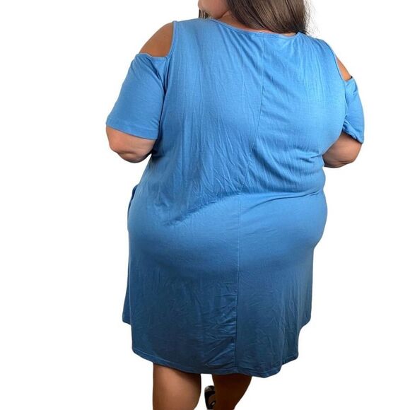 Nemidor Cold Shoulder Dress - Picture 2 of 4